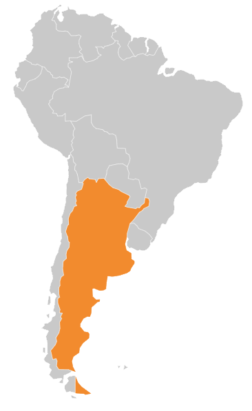 Argentina map