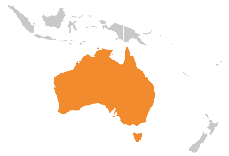 Australia map