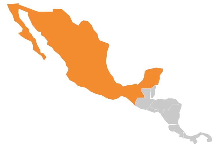 Mexico map