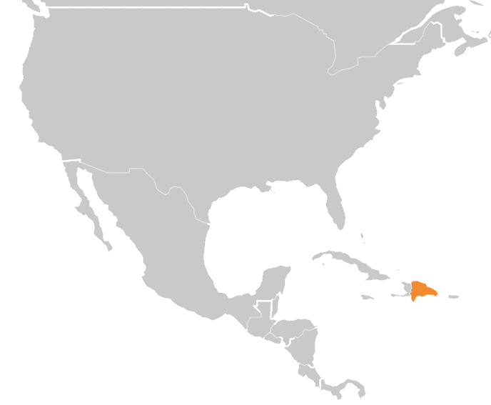 Republica dom map
