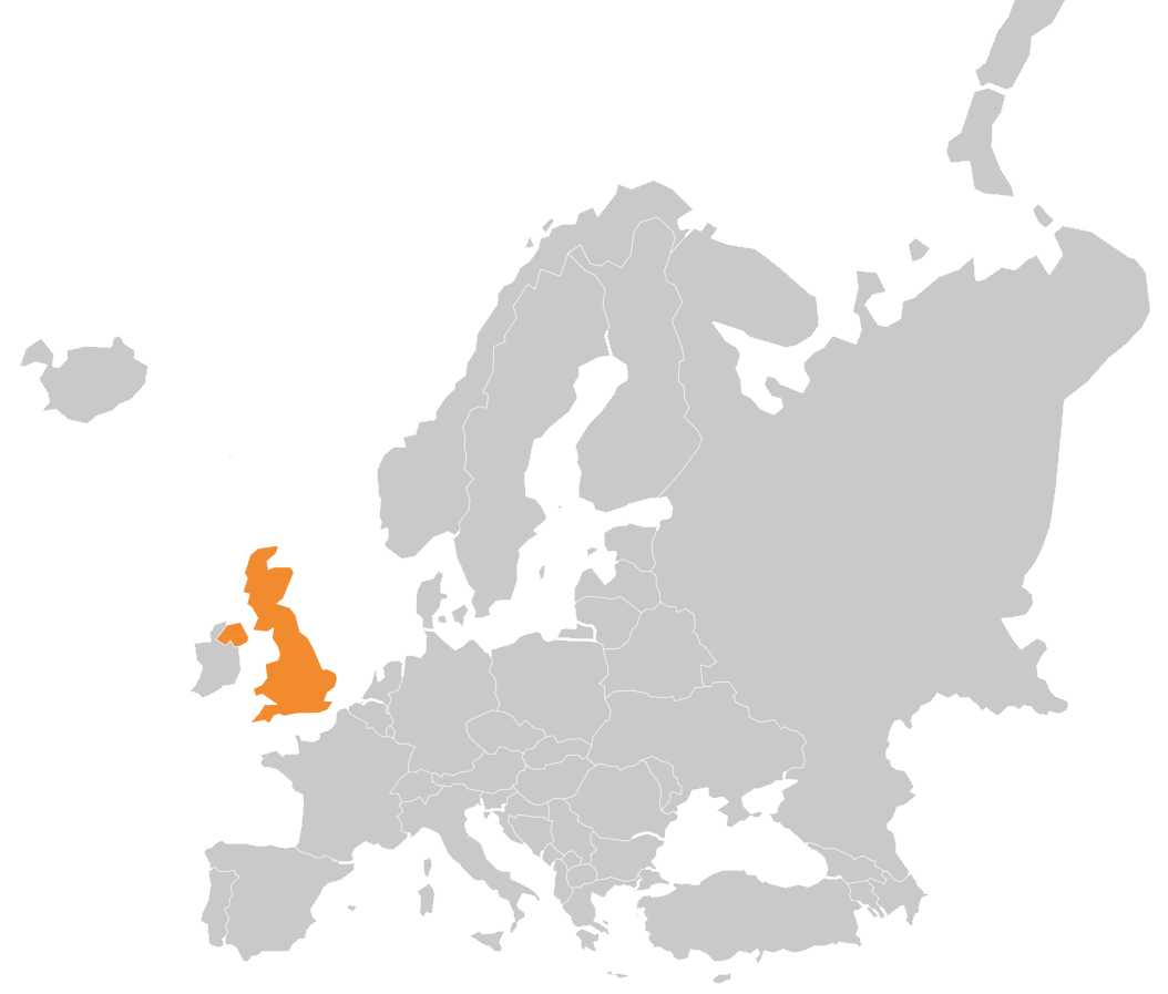 UK map
