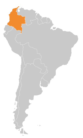 colombia map