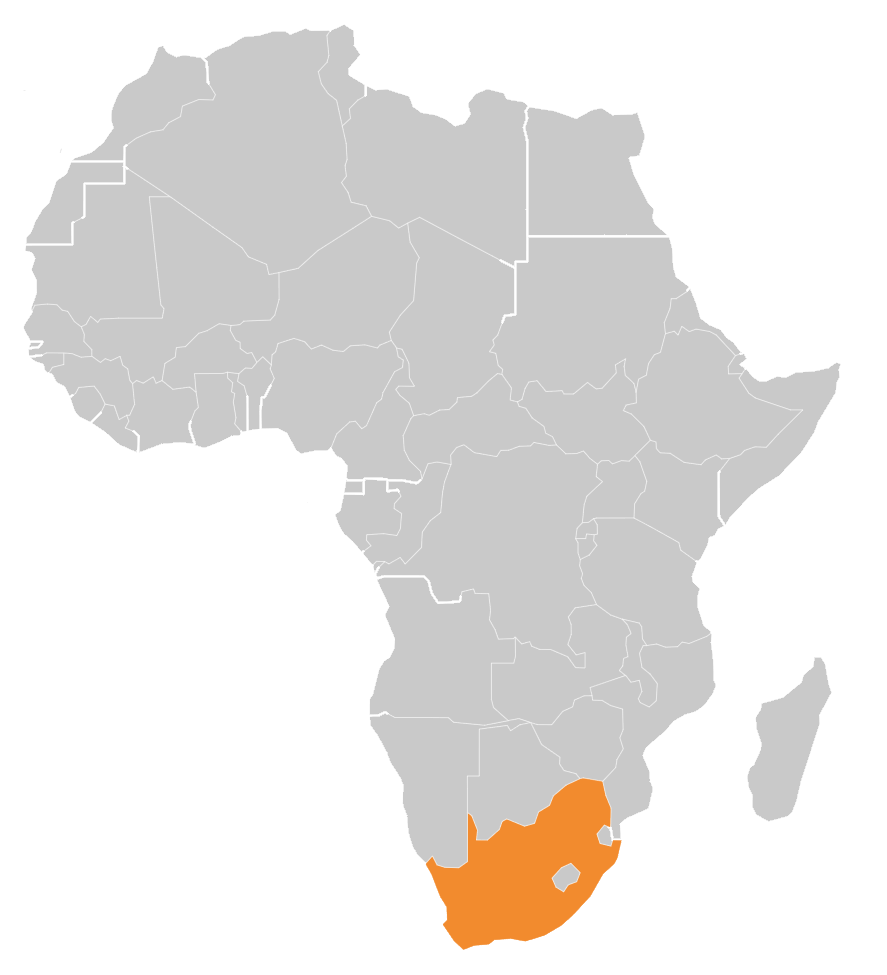 sudafrica map