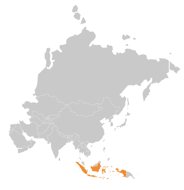 Indonesia-map